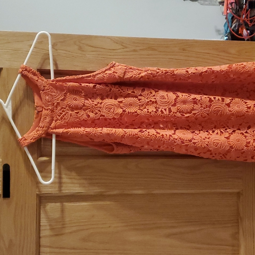 Womens size medium coral dress